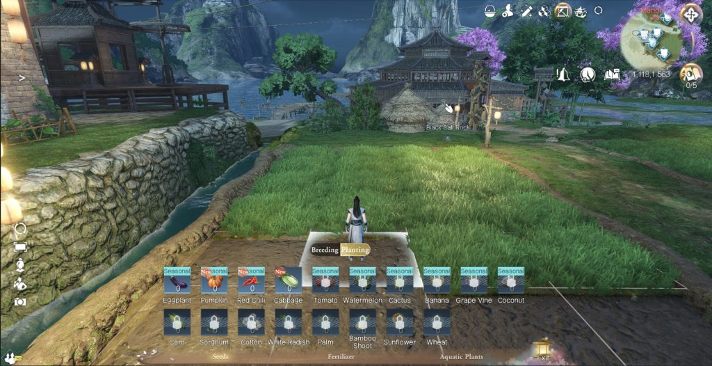 ฟาร์มทรัพยากรขั้นสูงใน Crystal of Atlan